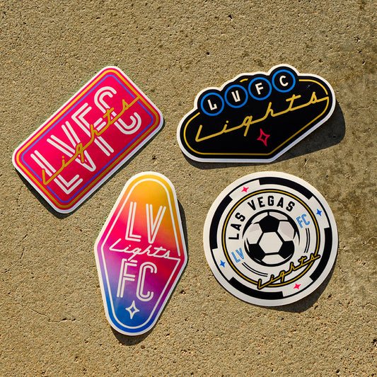 Las Vegas Lights FC Printed Theory Sticker Pack